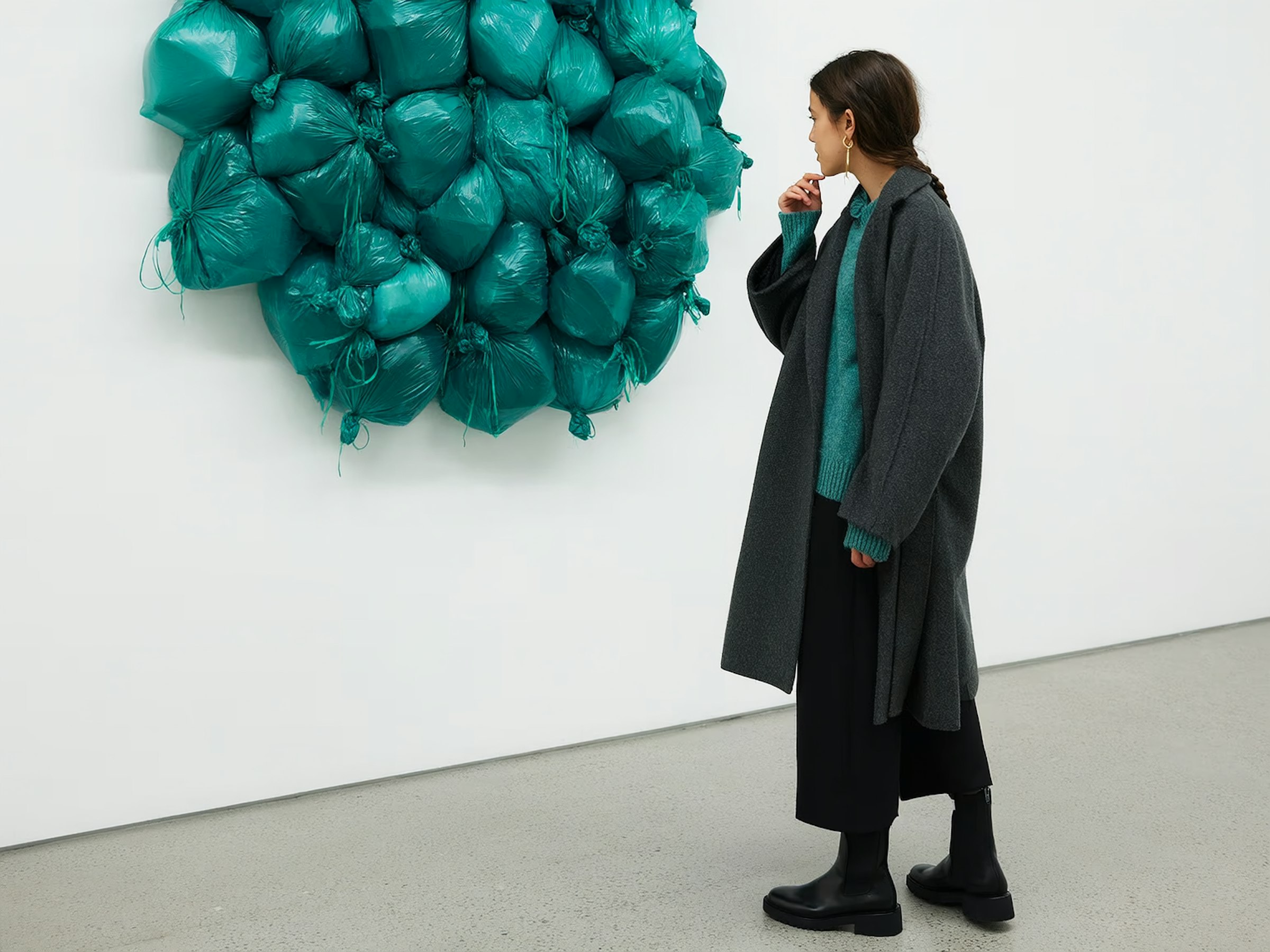 Installation view associated with Josef Anholt