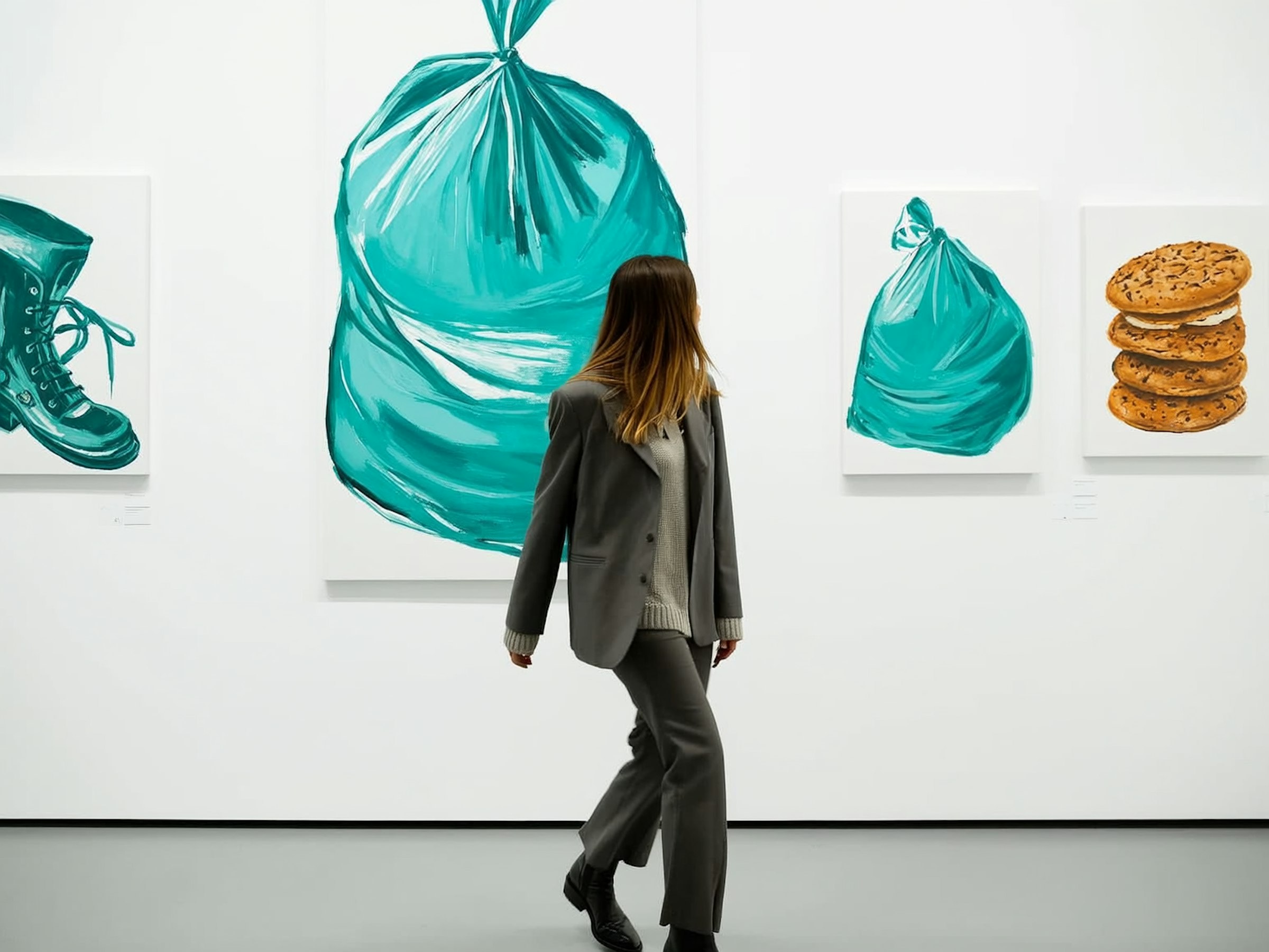 Installation view associated with Elias Thorn